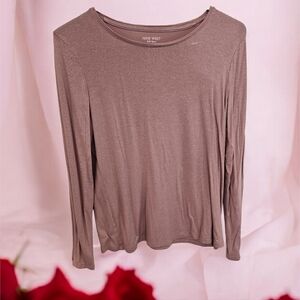 Nine West Long Sleeve Top - Brown